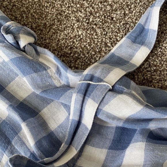 Rails Brigitte dress Periwinkle Check - Picture 8 of 10